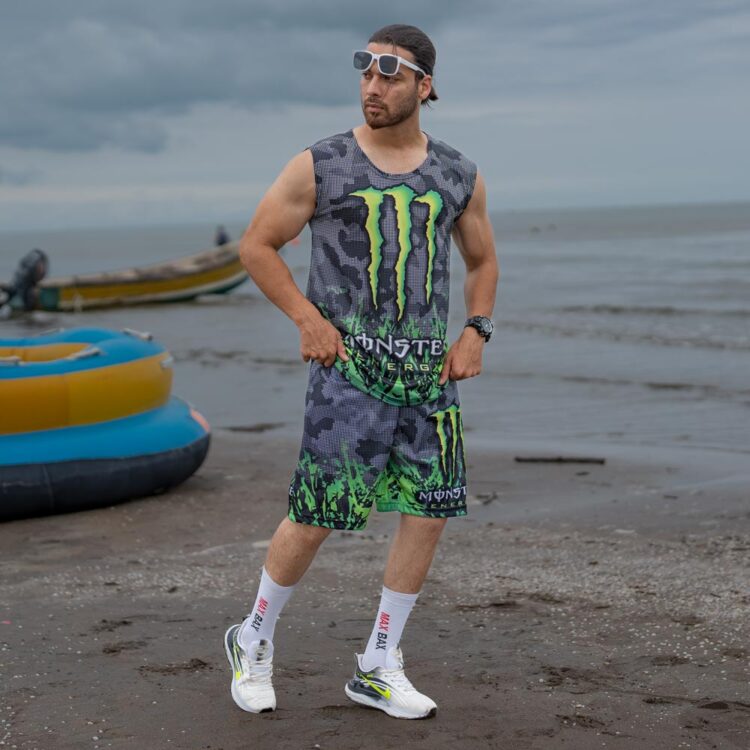 ست تاپ و شلوارک مردانه کد 21895