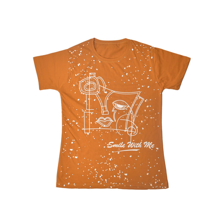 تیشرت دخترانه کد 21521