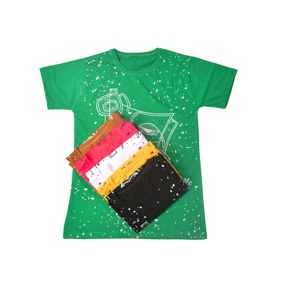 تیشرت دخترانه کد 21521