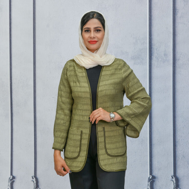 شومیز مانتویی کد 21633