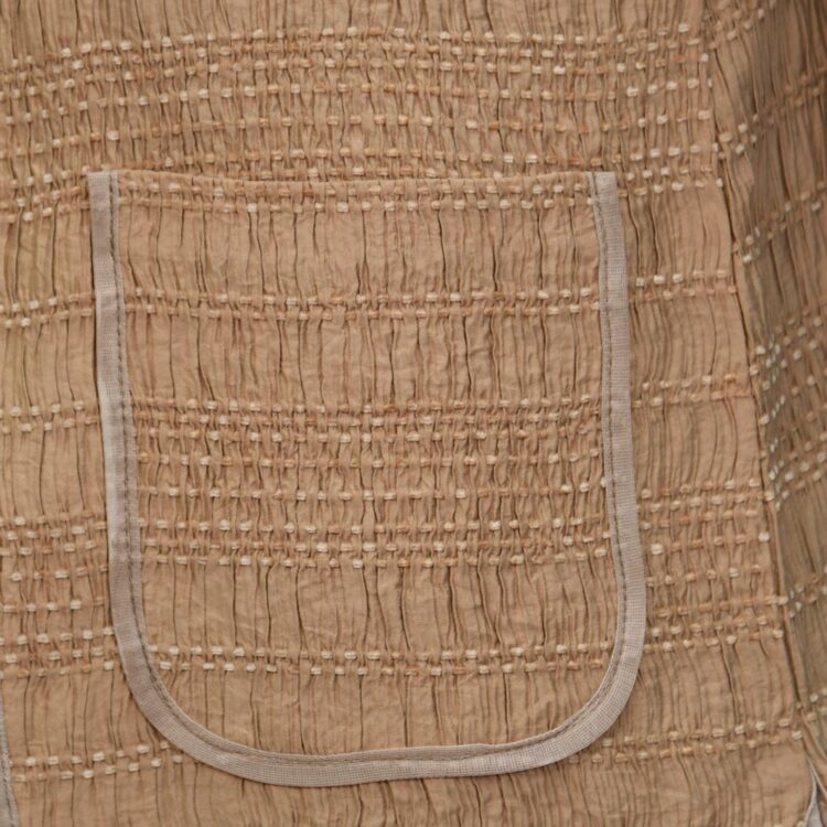 شومیز مانتویی تک جیب کد 21633