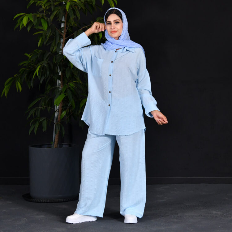 ست مانتو و شلوار کد 21627