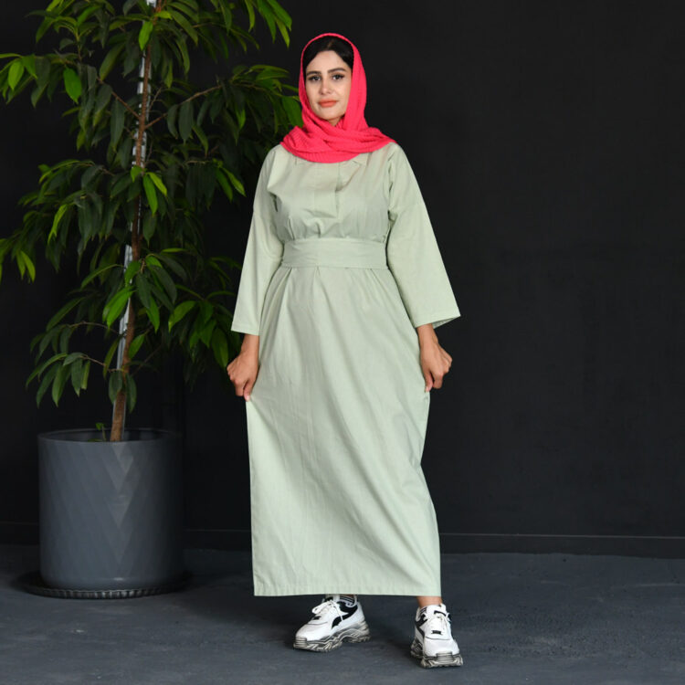 پیراهن بلند دخترانه کد 21629