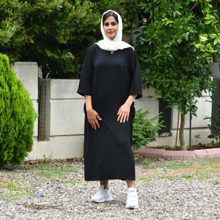 پیراهن بلند دخترانه کد 21631