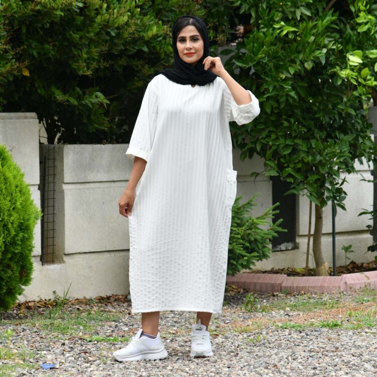پیراهن بلند دخترانه کد 21631