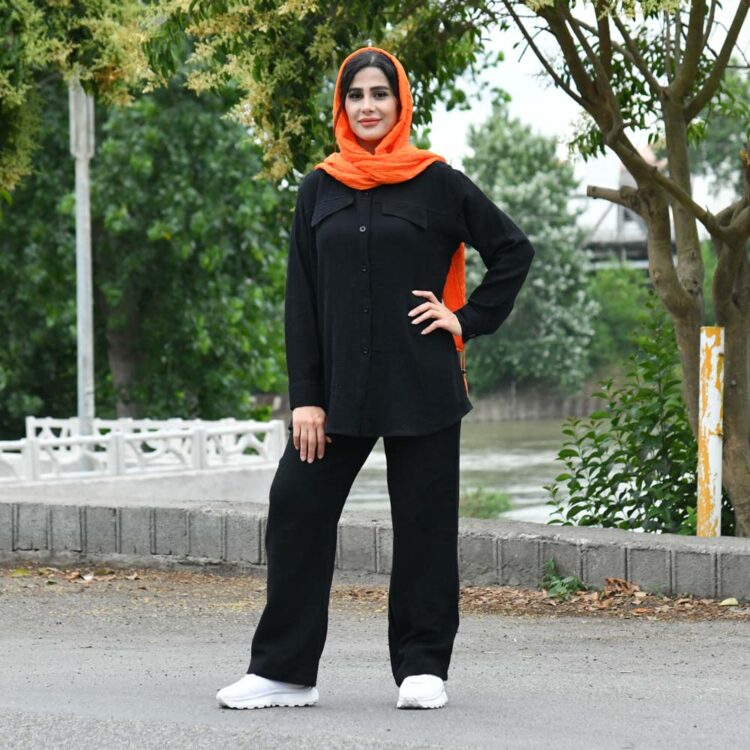 ست مانتو و شلوار کد 21618
