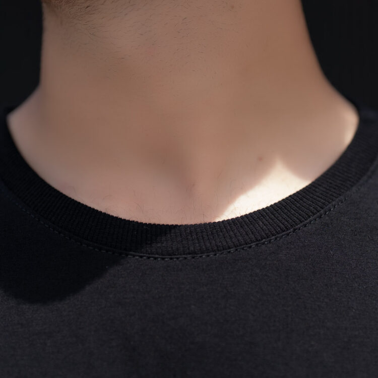 تیشرت مردانه مشکی کد 22089