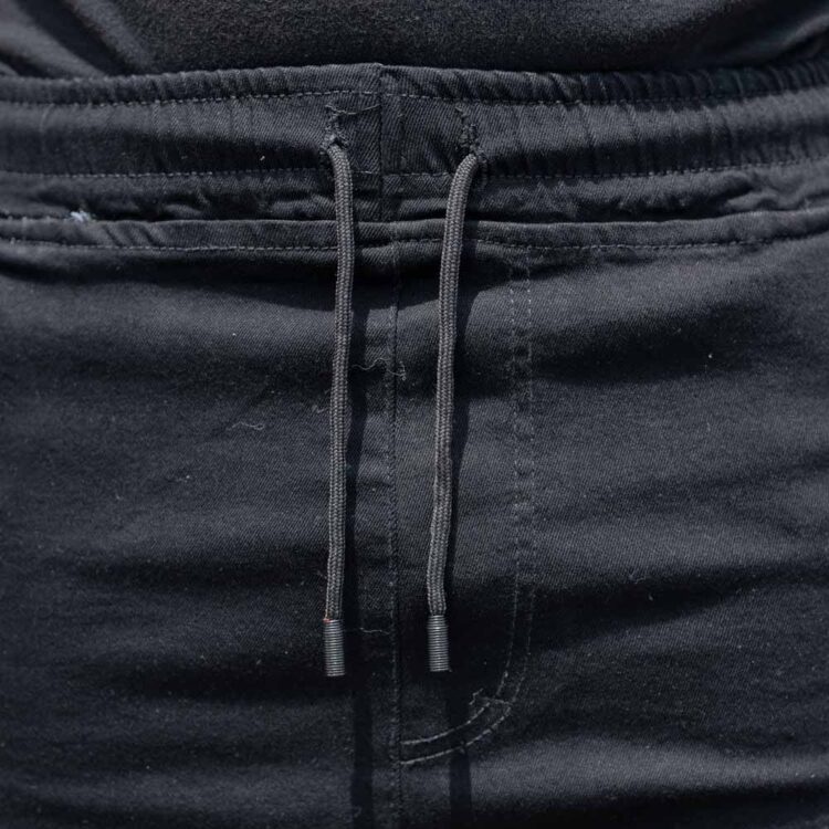 شلوار اسلش جین مردانه مشکی کد 22094