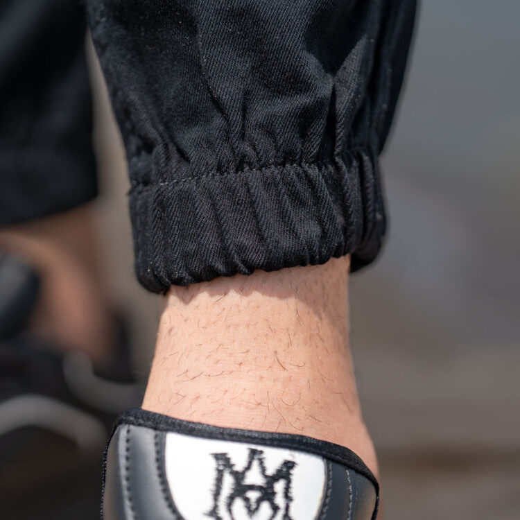 شلوار اسلش جین مردانه مشکی کد 22094