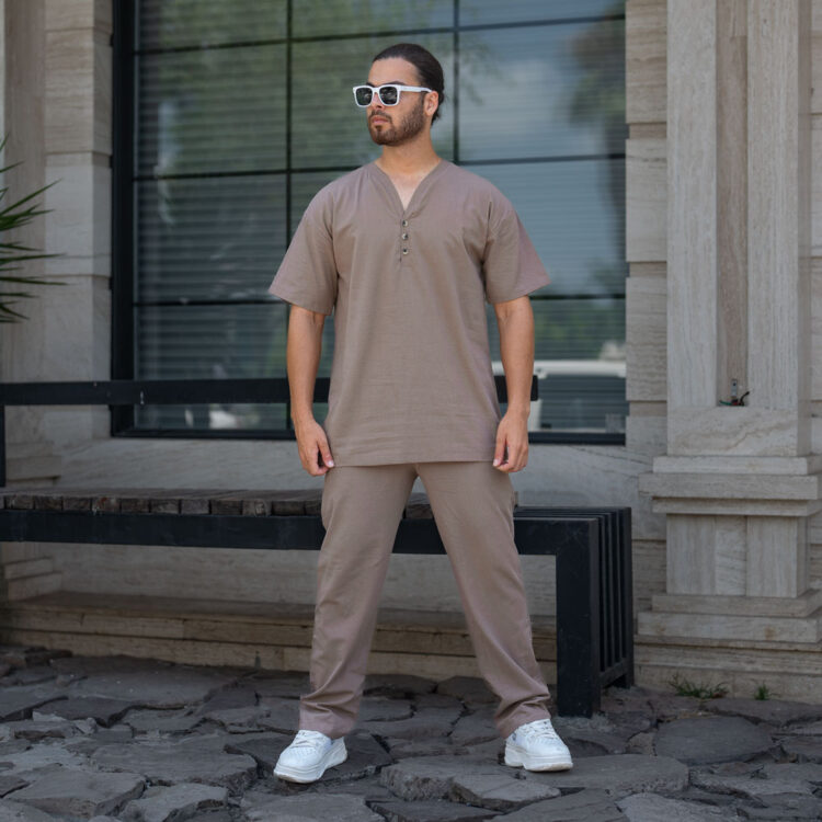 ست تیشرت و شلوار مردانه کد 22214