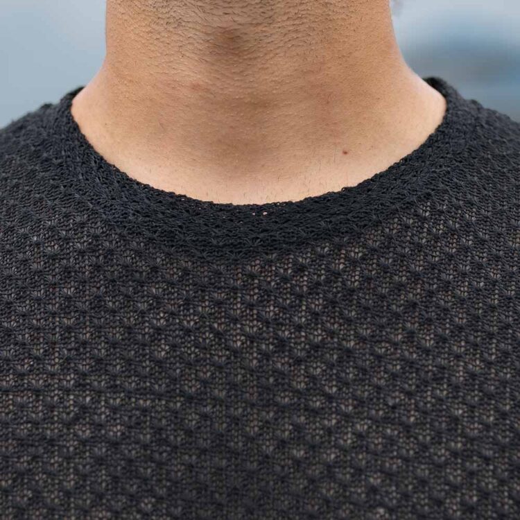 تیشرت مردانه بافتی کد 22419