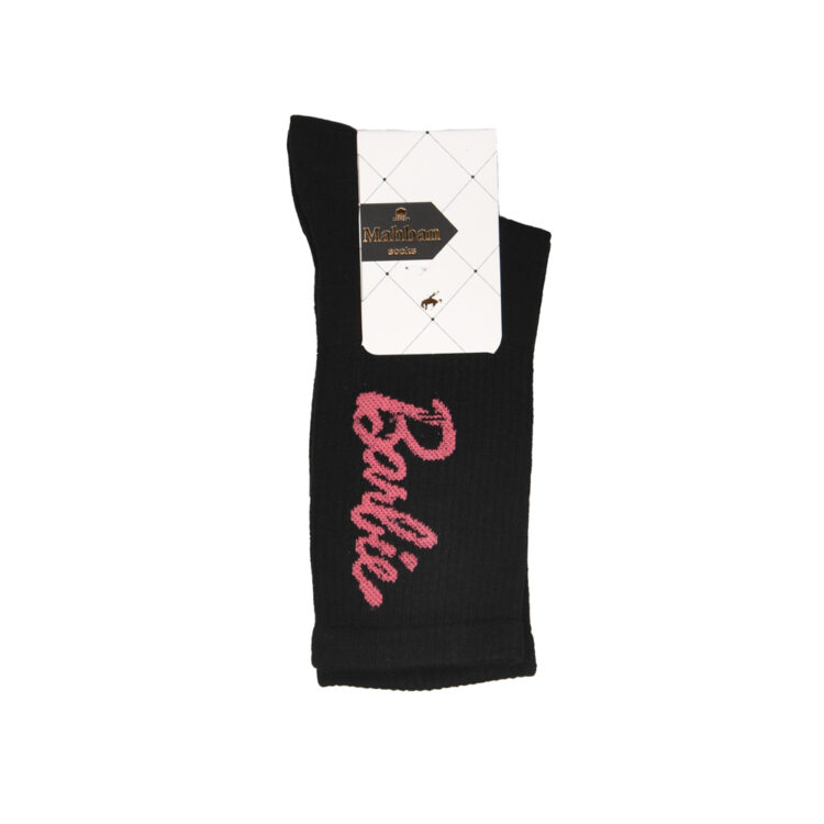 جوراب دخترانه ساقدار باربی کد 22239