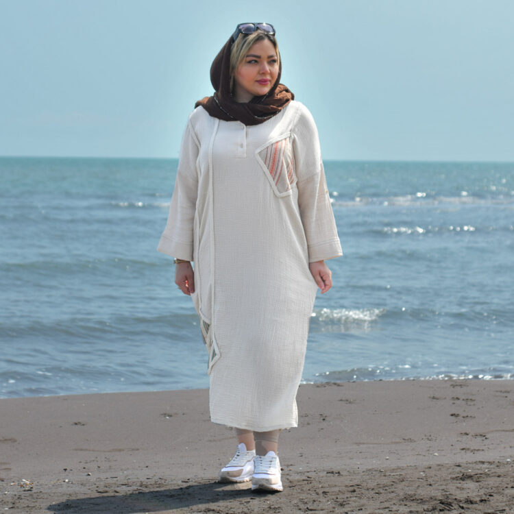 پیراهن بلند دخترانه کد 22160