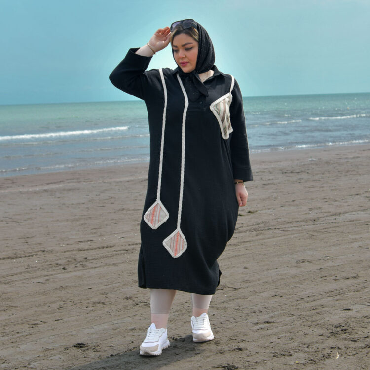 پیراهن بلند دخترانه کد 22160