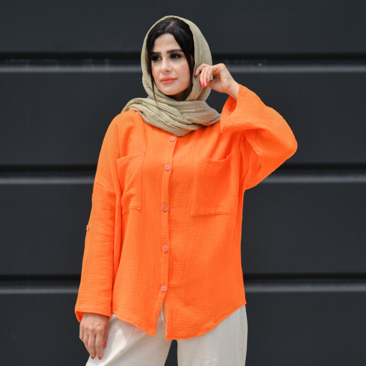 شومیز مانتویی کد 22241