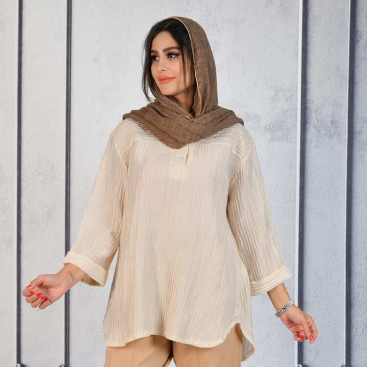 شومیز مانتویی کد 22224