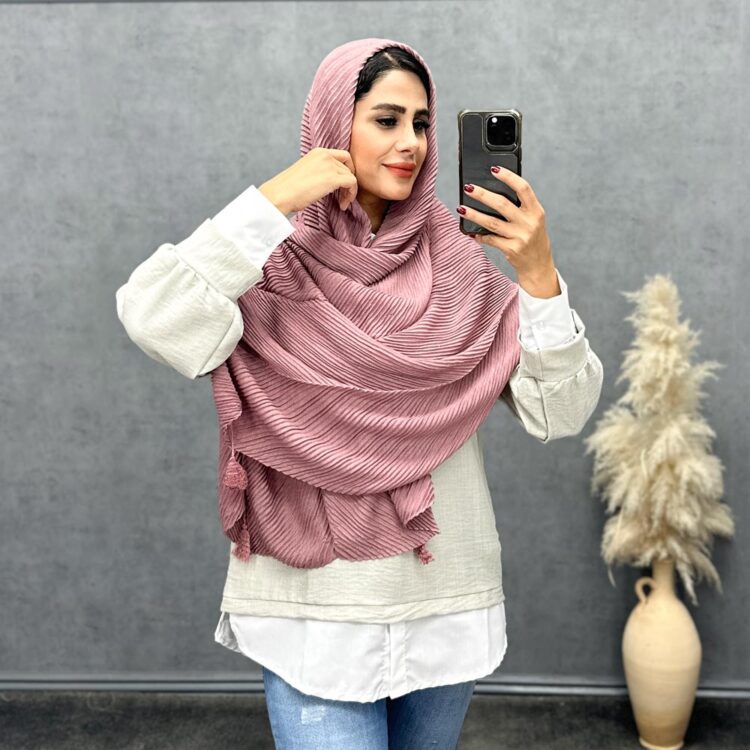 شال پلیسه کد 21737