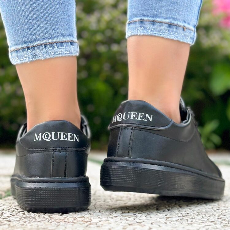 کتانی دخترانه مک کویین مشکی کد 21987