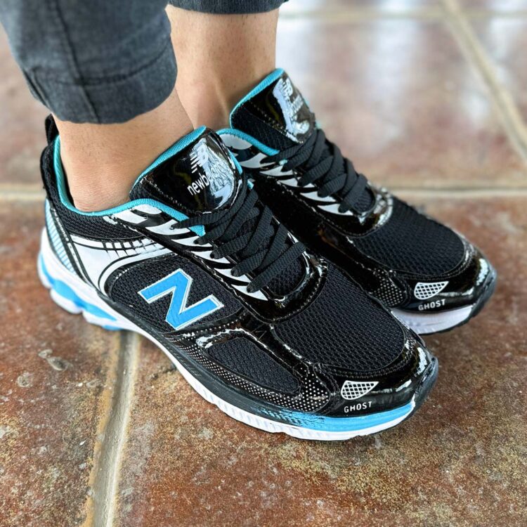 کتانی مردانه مشکی کد 21718