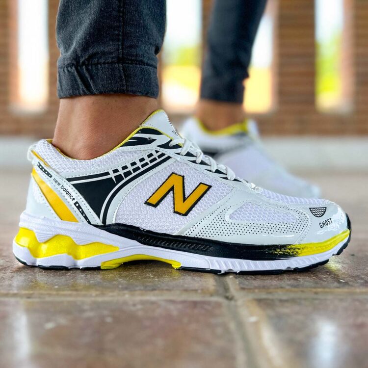 کتانی مردانه سفید کد 21719