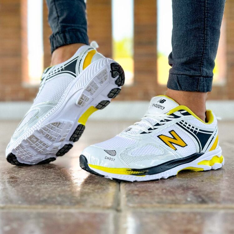 کتانی مردانه سفید کد 21719