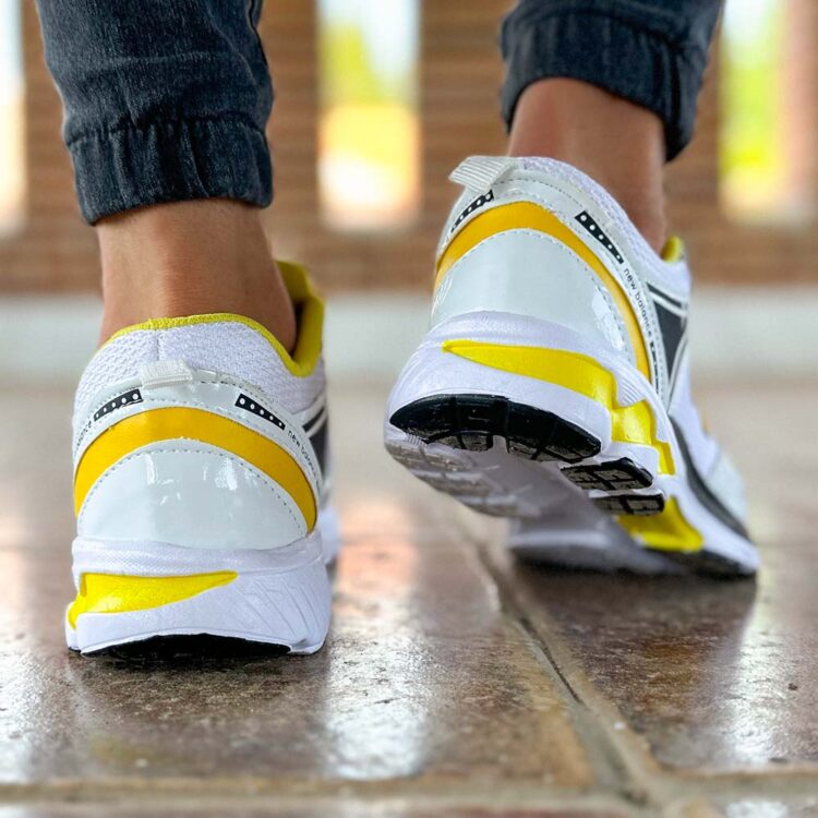 کتانی مردانه سفید کد 21719