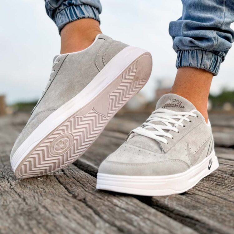 کتانی مردانه طوسی کد 22381