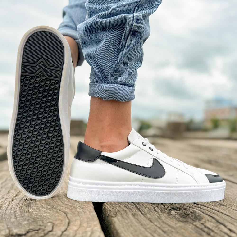 کتانی مردانه نایک سفید کد 22261