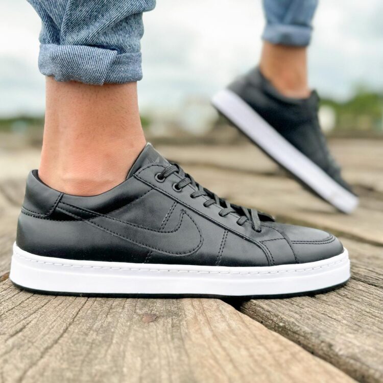 کتانی مردانه نایک مشکی کد 22260