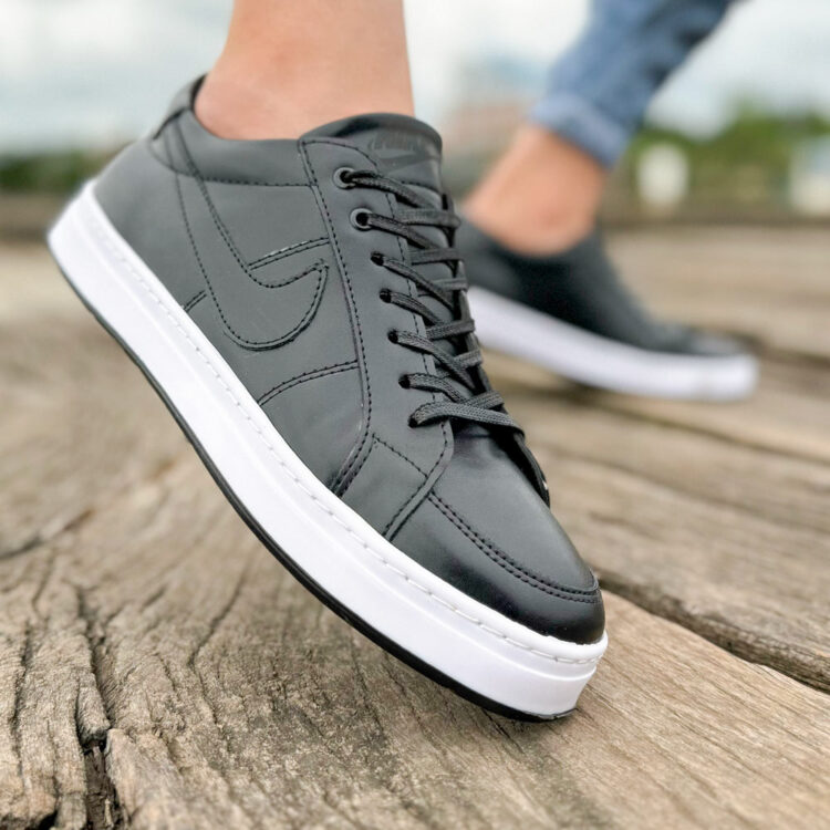 کتانی مردانه نایک مشکی کد 22260