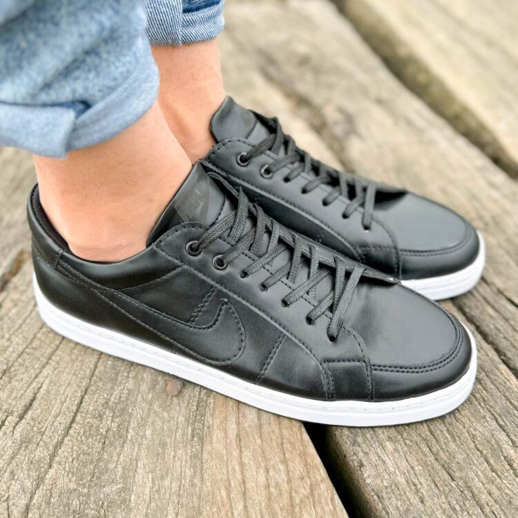 کتانی مردانه نایک مشکی کد 22260