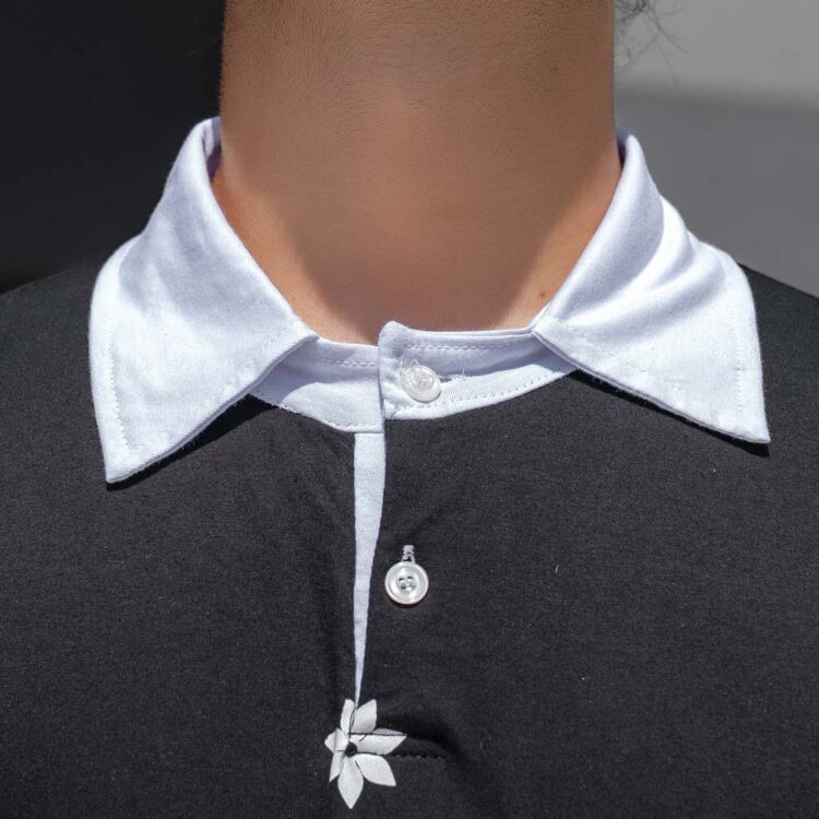 تیشرت یقه دار مردانه کد 22497