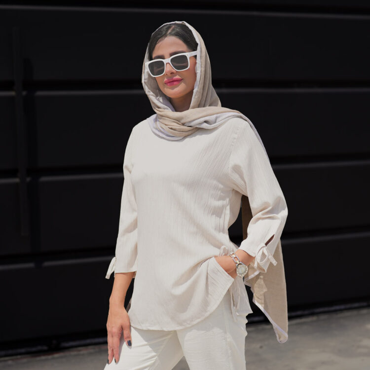 شومیز مانتویی کد 22508