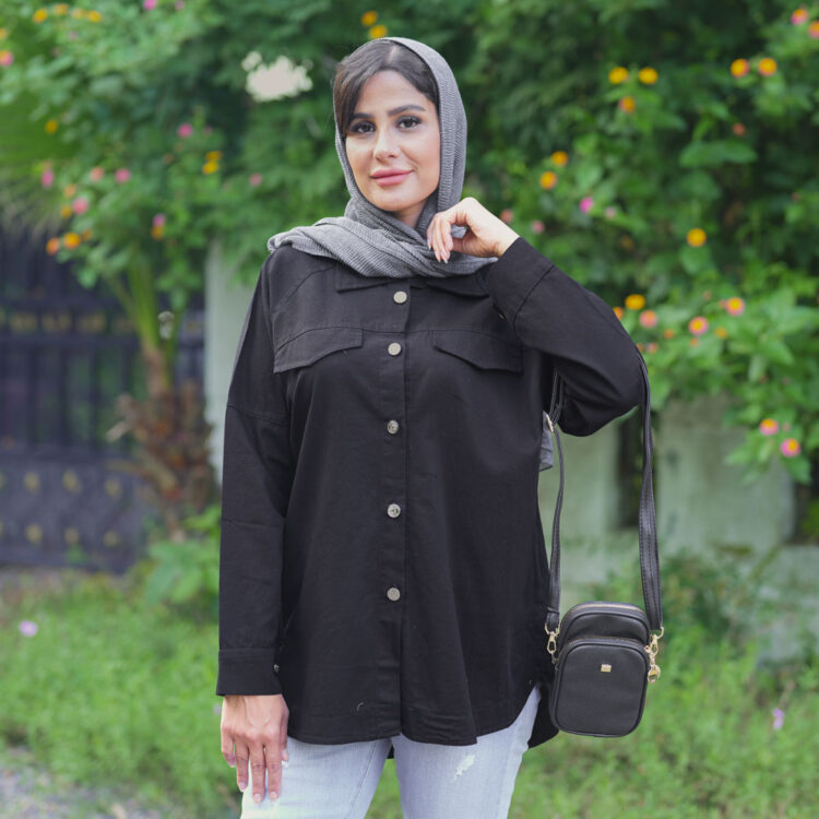مانتو کتان کد 22276