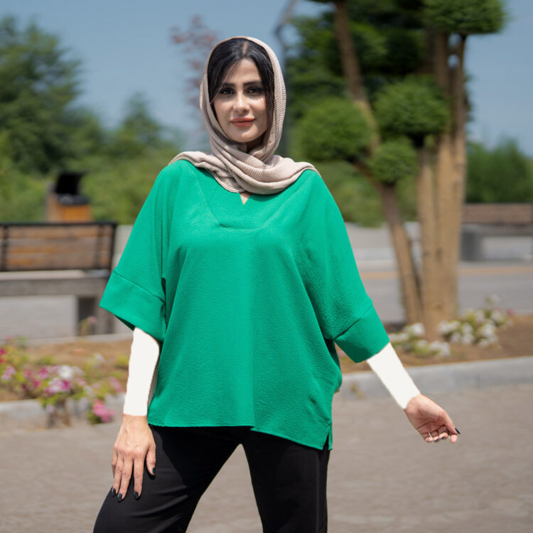 شومیز مانتویی کد 22563