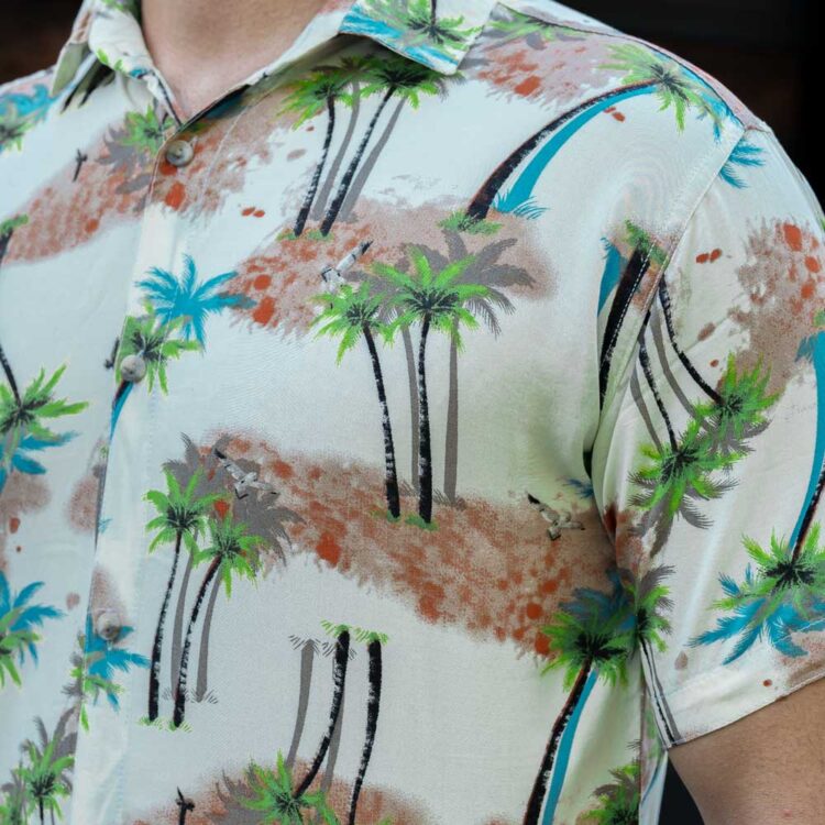 پیراهن مردانه هاوایی کد 22658