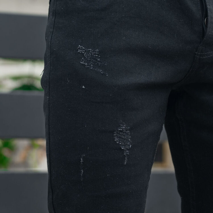 شلوار جین مردانه مشکی کد 20578