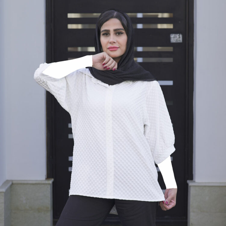 شومیز مانتویی کد 22567