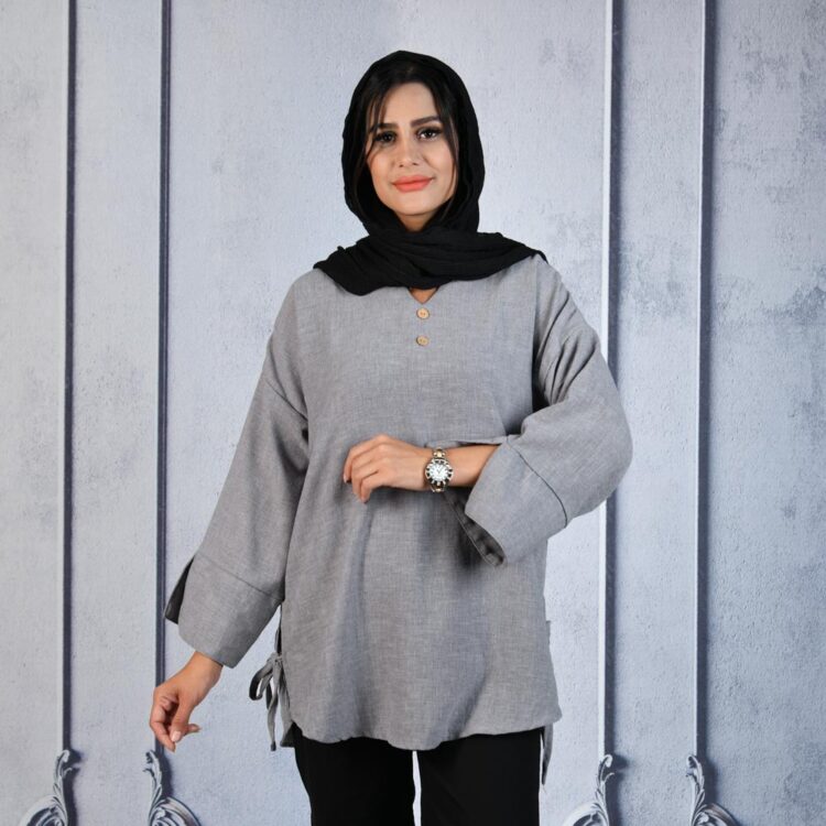 شومیز مانتویی کد 22544