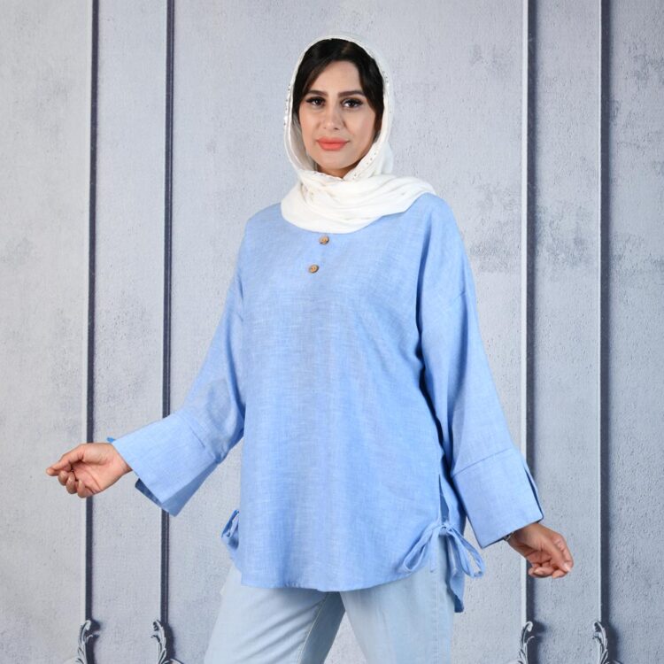 شومیز مانتویی کد 22544