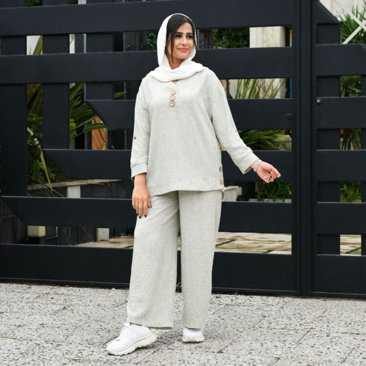 ست مانتو و شلوار کد 22653