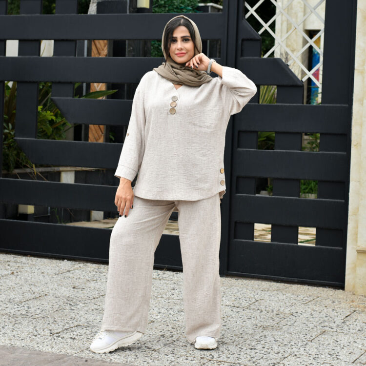 ست مانتو و شلوار کد 22653