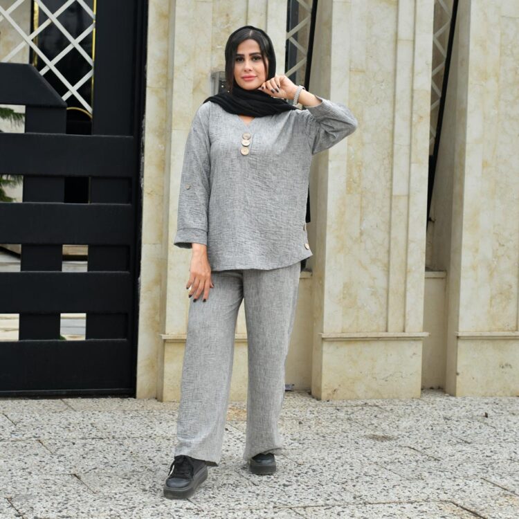 ست مانتو و شلوار کد 22653