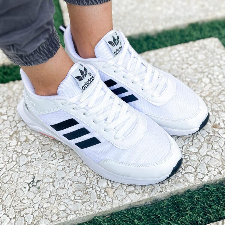 کتانی مردانه آدیداس سفید کد 20250