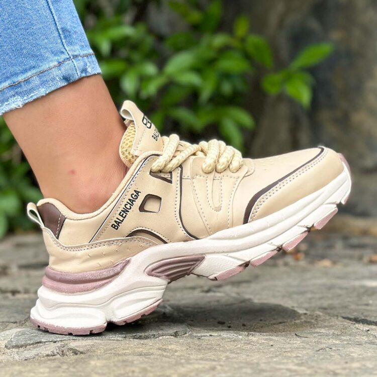 کتانی دخترانه بالنسیاگا کرم کد 22791