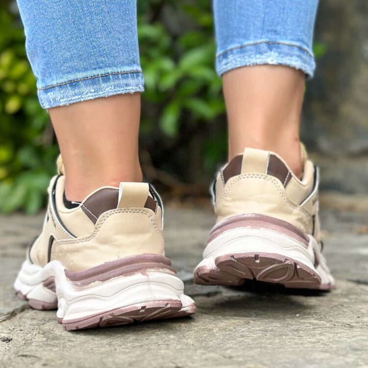 کتانی دخترانه بالنسیاگا کرم کد 22791