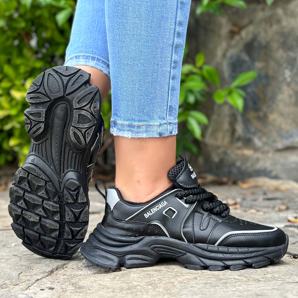 کتانی دخترانه بالنسیاگا مشکی کد 22793