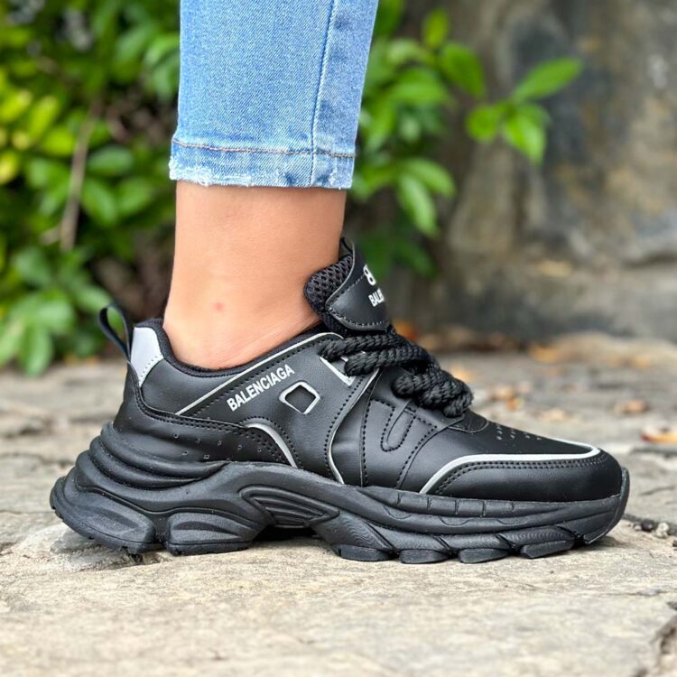 کتانی دخترانه بالنسیاگا مشکی کد 22793