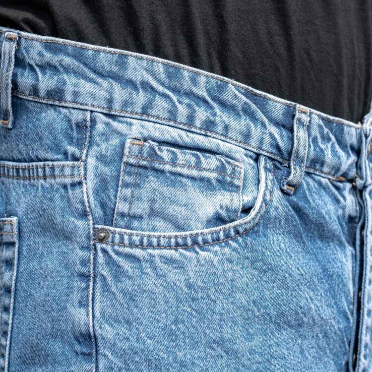 شلوار جین مردانه بگ آبی کد 22941