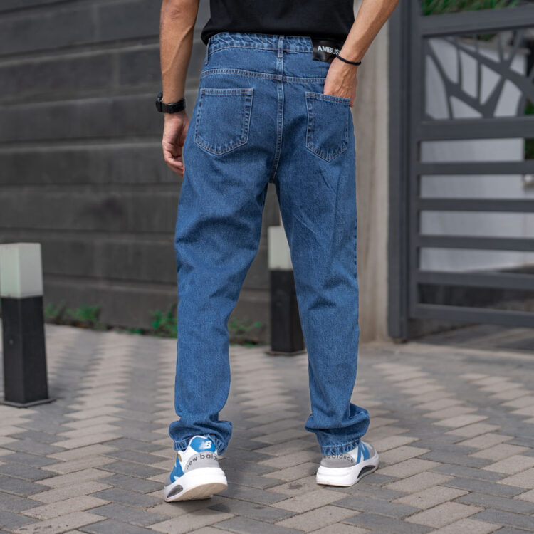 شلوار جین مردانه آبی تیره کد 22954